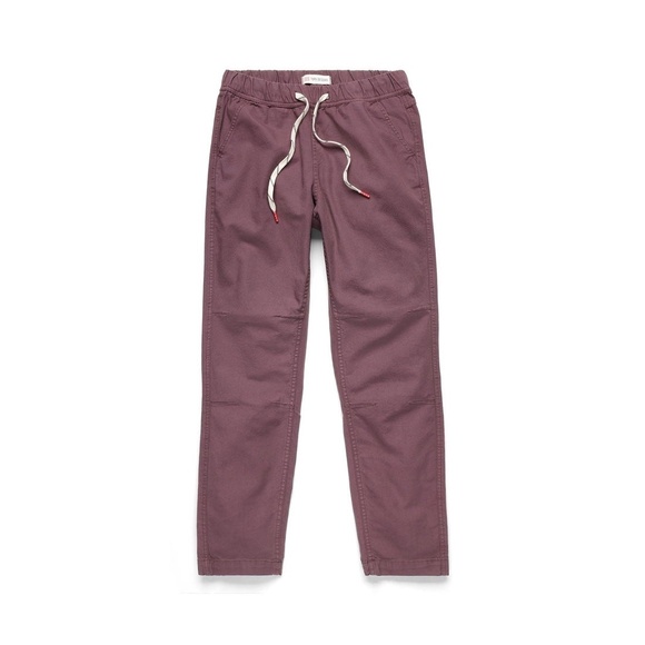 TOPO DESIGNS Dirt Pants Womens Size Small Huckleberry Slim Double Knee Outdoor C - Picture 1 of 5